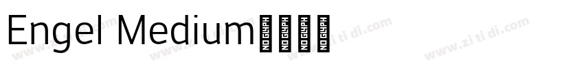 Engel Medium字体转换